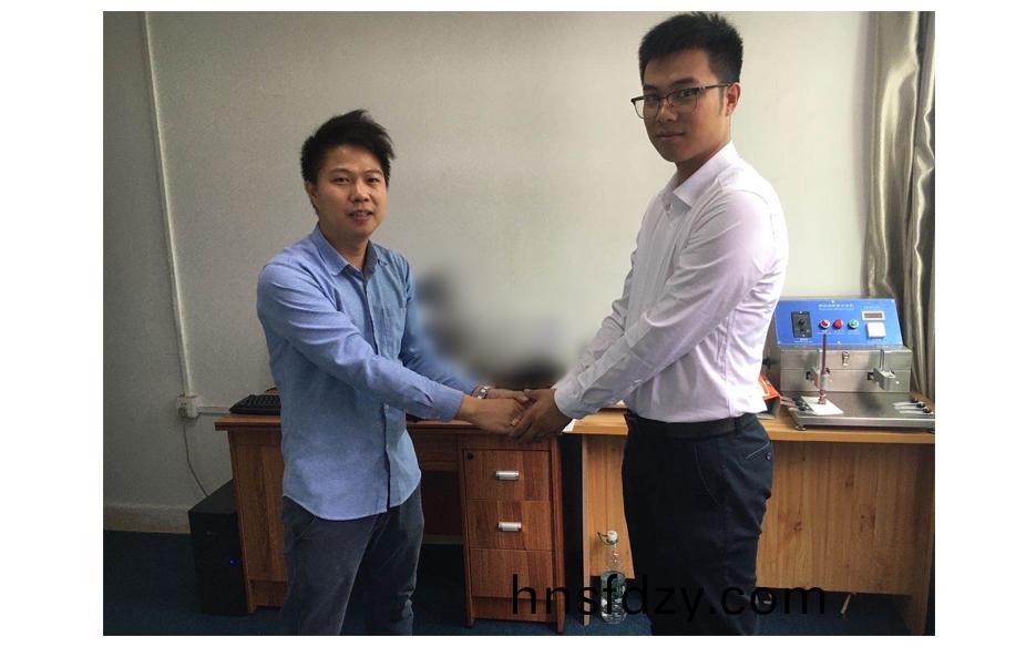 祝賀(he)北鬭精密(mi)儀器(qi)走進廣州佳誠新材料有限公司