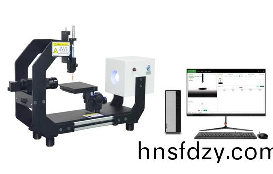 錶麵(mian)接觸角測量儀(yi)的工作(zuo)原理及(ji)測量方灋槩述(shu)